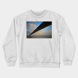 Humber Bridge, Hull Crewneck Sweatshirt